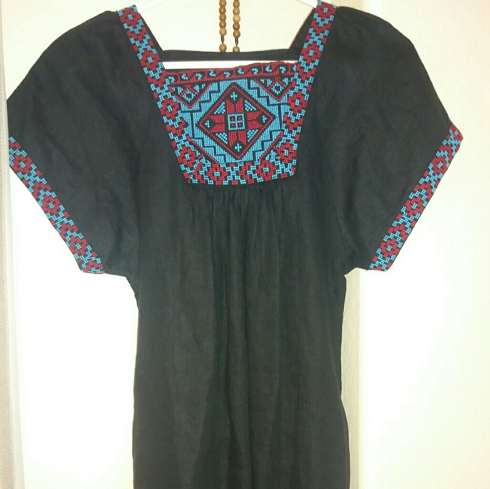Madewell Embroidered Wander Dress